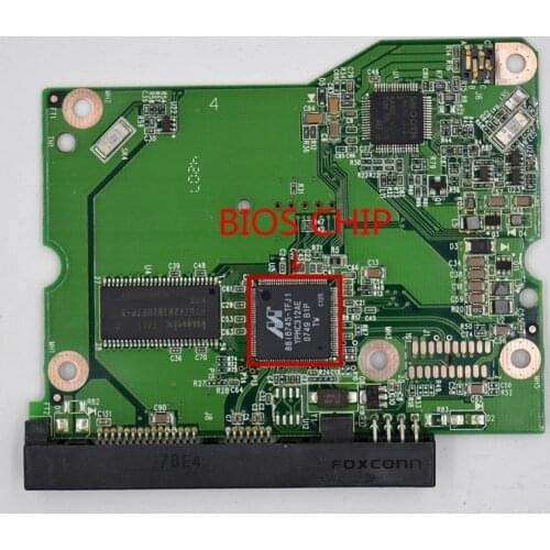 Western Digital hard disk circuit board NUMBER: 2060-701474-002 REV A , 2061-701474-300 / WD10EACS , WD7500AACS