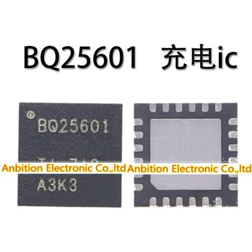 1pcs 100% new and orginal BQ25601 BQ25896 BQ25890 BQ24297 BQ24259 Charger IC QFN in stock