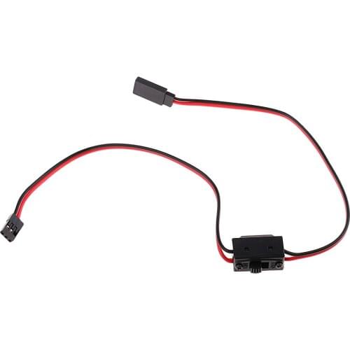 Power On/off Switch 3 Way for JR FUTABA Receiver Cord for RC Boat Car Parts