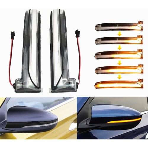 Sequential Turn Signal Light For Hyundai Lafesta 2018 2019 2020 LED Dynamic Side Rearview Mirror Flowing Blinker Indicator
