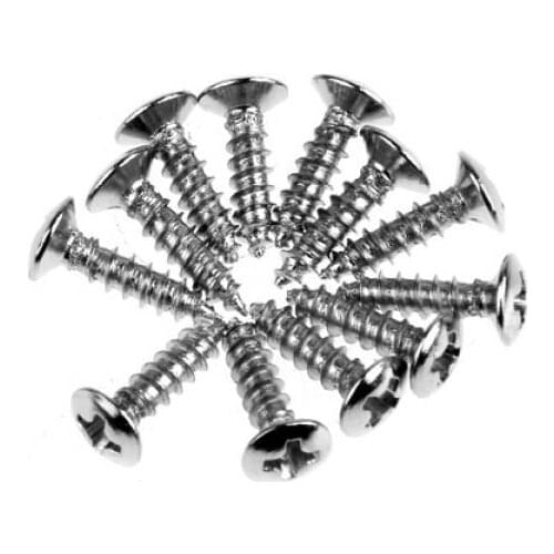 24 Guitar Fender Pickguard Screws Control Plate Mounting Screws