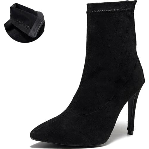 Woman Closed Toe Ballroom Latin Dance Shoes For Girls Flannel Jazz Salsa Dancing Shoes For Women Ankle Latino Dance Boots Kids