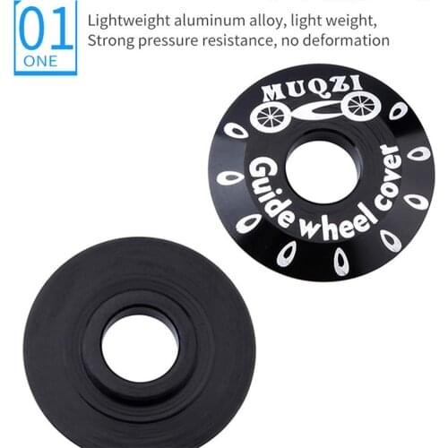 1 PairMUQZI transmission guide wheel protective cover mountain road bike 11/13/14/15/16T BIke Accessories
