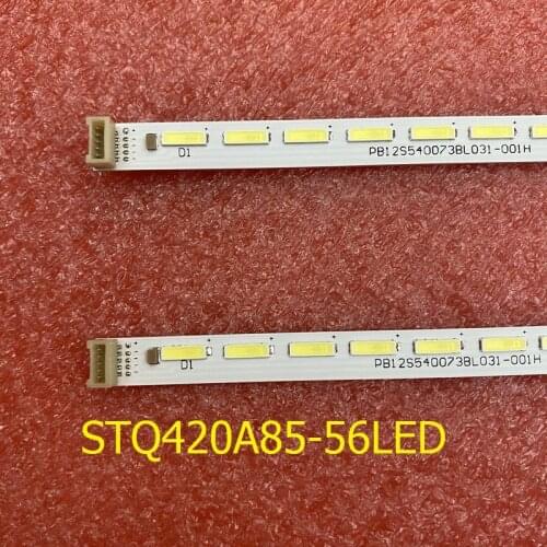 2pcs/set LED Backligth strip for 42L1353C 42L1356C 017-420-0006-1 STQ420A85 56LED REV02-131210 56 LEDs 540mm