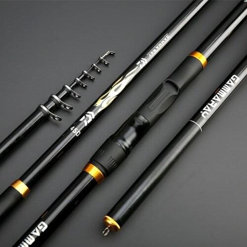 3# Rock Fishing Rod Carbon Fiber Rock Fishing Rod Fishing Pole Power XH Super Light 3.6/4.5/5.4/6.3/7.2M Fishing Tackle Pesca