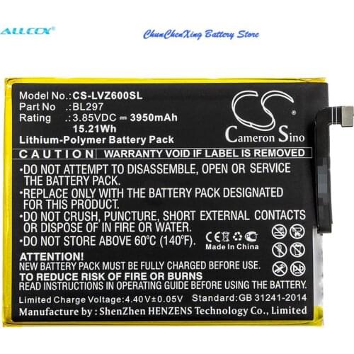 Cameron Sino 3950mAh Battery BL297 for Lenovo Z6 Lite,Z6 Youth