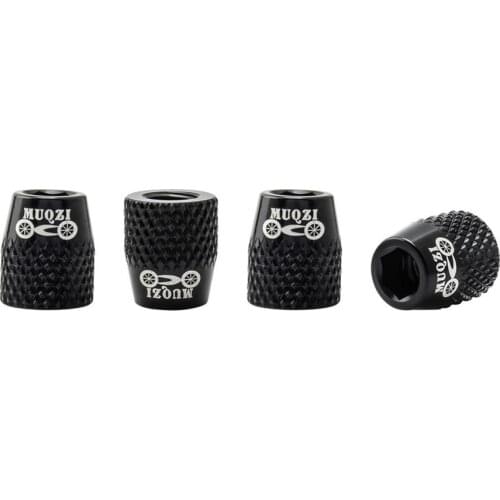 Outdoor Cycling Brake Accessories Durable Bicycle V Brake Pads Brake Block Rust-Proof 4-Piece Set M6 Screw