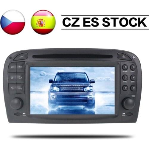 Android 8.0 Car GPS Navigation DVD Player radio for Mercedes-Benz SL SL500 SL230 R230 2001 2002 2003 2004 2005 2006 2007 Screen