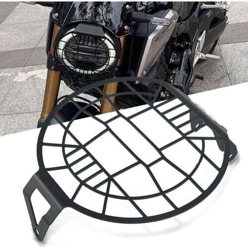 For HONDA CB650R CB650 CB 650 R 650R 2018 2019 2020 2021 Motorcycle Retro Metal Grid Front Headlight head Lamp guard Cafe Racer