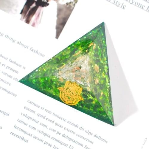 Pyramid Resin Mold Silicon Pyramid Shape Silicone Mold Trigone DIY Silicone Mold Pyramid Resin Silicon Mold Craft Tools