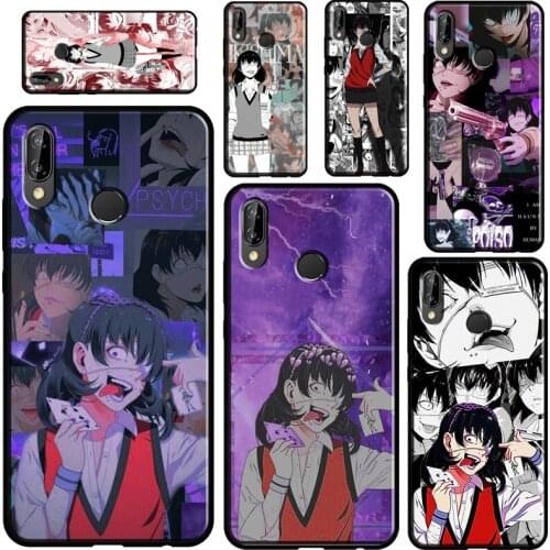 Ikishima Midari Kakegurui Anime For Huawei P40 Lite P20 P30 Pro Mate 20 P Smart Z 2019 Nova 5T Case For Honor 8A 8X 9X 10i