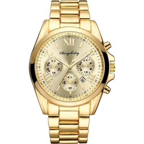 Hot Sell Business Watches for Men Luxury Brand Stainless Steel Wristwatches Military Gold Quartz Watches Relogio Masculino