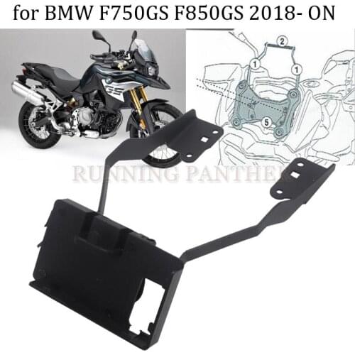 NEW mobile GPS navigation station frame plate bracket for BMW F750GS F850GS 2018-on