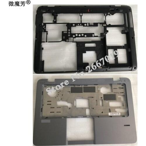 New Cover For HP for EliteBook 820 G1 820 G2 725 G2 Bottom Case Black D shell 765603-001/Palmrest COVER C shell 783215-001