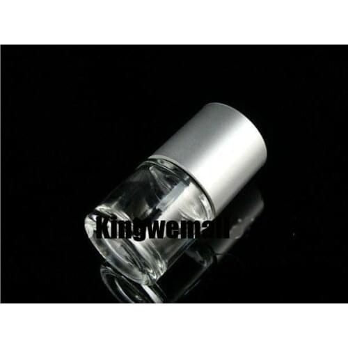 Wholesale 300pcs/lot Capacity 10ML Glass Empty Nail Polish / Enamel bottle or Clear Nail Polish Bottle
