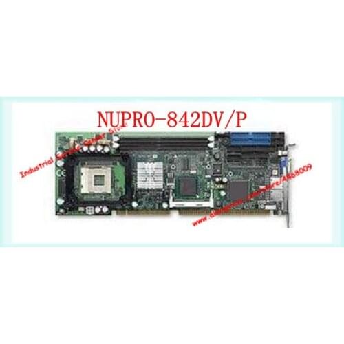 Original NUPRO-842DV/P Dual Network Port Motherboard