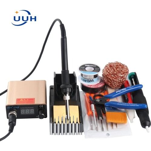 UUH 936A constant temperature soldering station temperature adjustable welding set welding gun 60W