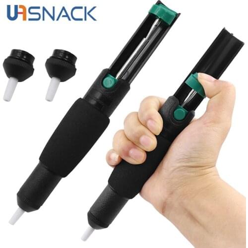 Plastic Powerful Desoldering Pump Suction Tin Vacuum Soldering Iron Desolder Gun Soldering Sucker Pen Removal Welding Supplies