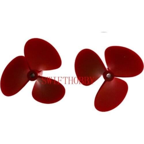 Propeller Nylon 3-Blade Propeller High-Speed for 5mm Shaft Trawler Boat