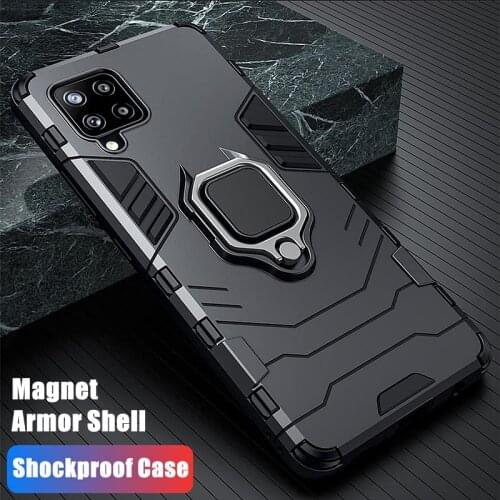 Coque Case For Samsung Galaxy A12 A32 A42 A52 A72 A02S A51 A71 A50 A70 M21 M31 M31S M51 Anti Shock Magnet Armor Shell Case Cover