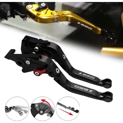 SEMSPEED CNC Folding Extendable Levers For Kawasaki Z650 Z 650 2017 2018 2019 2020 Motorcycle Handle Brake and Clutch Levers