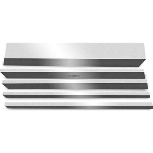 12pcs/lot different sizes High Speed Steel lathe tools Flat HSS Turning Blades Length 200mm