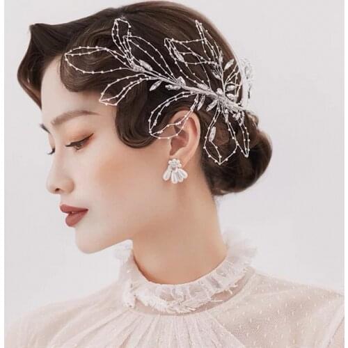Super Fairy Updo Hollow Barrettes Fairy Beautiful Simple Mori Style New Bridal Wedding Headdress hair accessories for women