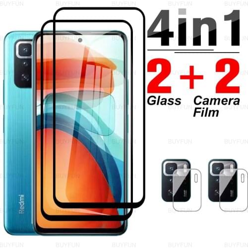 4in1 full cover front black edge protective glass for xiaomi poco x3 gt 6.6'' camera screen protector for poco poko x3 pro nfc