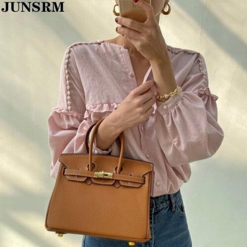 Korean Sweet Autumn White Shirts Women 2020 New Arrival Full Sleeve Ruffle Blouses Round Neck Single-Breasted Pleated Shirt Tops