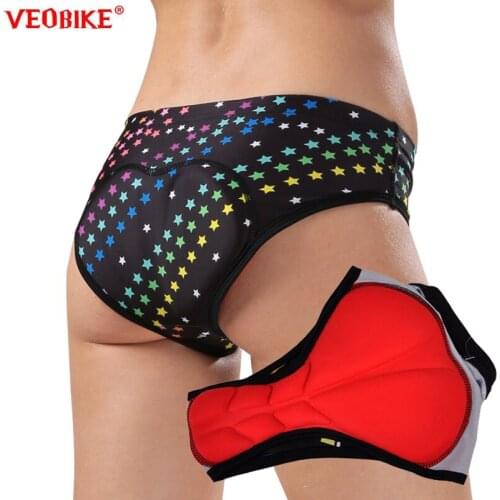 Women Anti-bacteria MTB Bike Cycling Shorts for Women Gel anti shock Bicycle Sexy Briefs bermudas ciclismo underwear cheji xxl