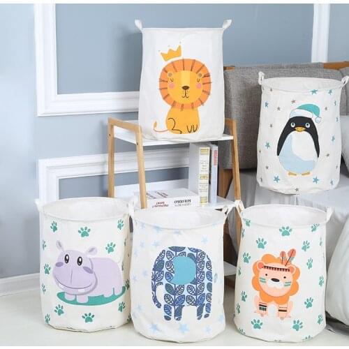 1pc Cloth Art Folding Geometry Dirty Clothes Toys Storage Bucket Household Storage Basket Dirty Clothes Laundry Basket 40*50cm
