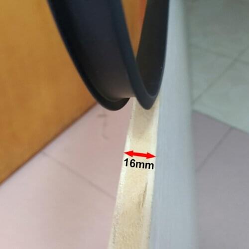 10ft 3m Length Flexible Plastic 5/8" 16mm Width U-Molding U Moulding U-mold Arcade MAME Game Machine Cabinet Black