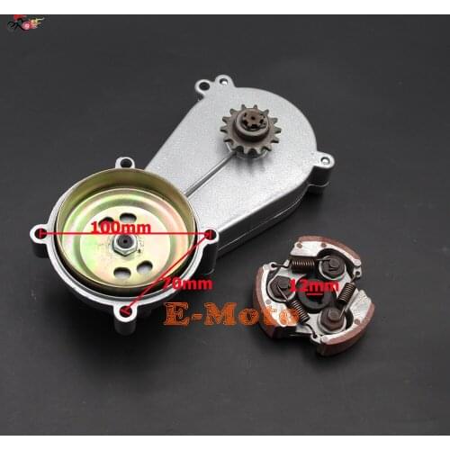14T Clutch Drum Housing Gear Box + Clutch Pad 47cc 49cc Mini Pocket Quad Dirt Bike ATV new E-Moto