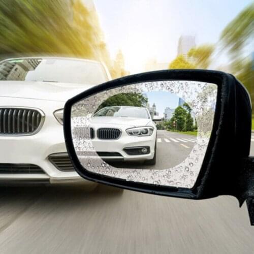 2Pcs Car rearview mirror waterproof and anti-fog film For Fiat 500 600 500l 500x diagnostic punto stilo bravo freemont stilo