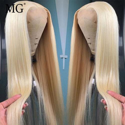 Lace Front Human Hair Wigs Straight 13x4 Pre Plucked 180% Brazilian Remy Hair Wig 4x4 5x5 Closure Wig Frontal Wigs For Women