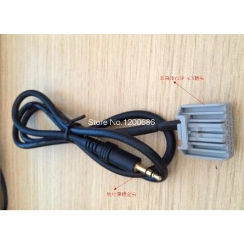DVD CD adapter MP3 audio AUX input cable for Honda civic CR-V Dongfeng