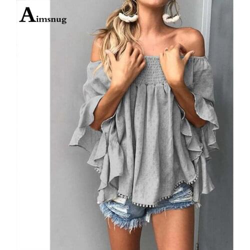 Aimsnug Blue Blouses