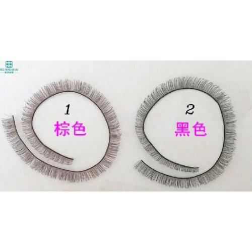 Baby Dolls Accessories 5pcs/lot 8mm width *20cm length eyelashes for 1/3 1/4 BJD doll For Reborn Doll Baby Toy