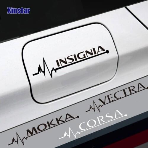 Car Stickers Cap Decals For Opel OPC Astra J H G K Insignia Corsa D B E Mokka Vectra B Auto Decor Accessories
