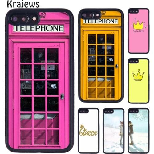 Krajews Best Friends BFF Princess Matching Phone Case For iPhone X XR XS 11 12 Pro MAX 5 6 7 8 Plus Samsung S5 S6 S7 S8 S9 S10