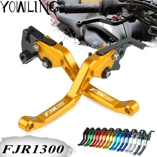 For YAMAHA FJR1300A FJR 1300 A 2004-2017 2016 2015 2014 2013 2012 Motorcycle Adjustable Foldable Extendable Brake Clutch Levers