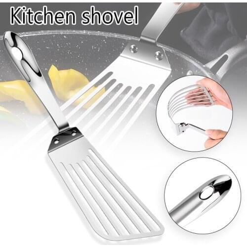 Stainless Steel with Handle Steak Grill Shovel Baking Pizza for Camping Kitchen ALI88