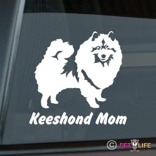 I Love My Keeshond Sticker Die Cut Vinyl - kees window decal