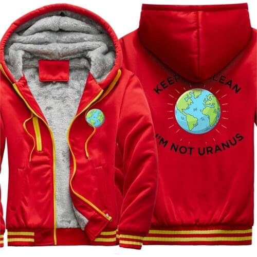 Me Clean Print 2020 Keep Warm Thicken Jackets For Mens Winter Dark Blue Hooded Casual Fashion Tops Retro Zipper sudadera hombre