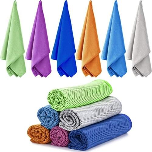 Microfiber Cooling Towel Ice Towel Cold Towel Chilly Towel for Workout Sports Yoga Neck Golf Gym Fitness Travel Camping