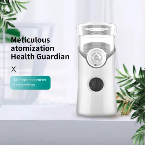 Automizer For Children Adult Handheld Portable Inhaler Medical Nebulizer with Build-in Rechargeable Li-polymer Battery