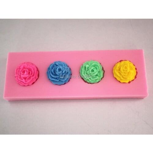 Silicone Mould Fondant Cake Decorating Baking Tool 6.3*1.77*0.59inch