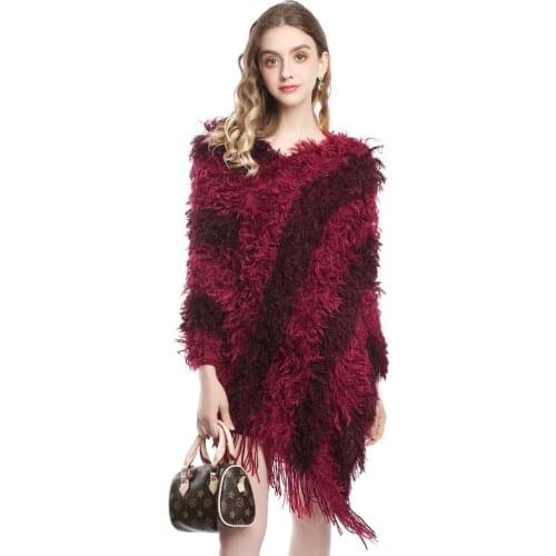 Visual Axles Womens Sweater Knit Poncho Cape Elegant Wrap Shawl Pullovers Fashion Shawl Round Neck Warm Elegant Batwing Cape