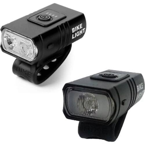 Waterproof Charge Display Bicycle Light Night Riding Equipment Durable And Useful Warning Front Light