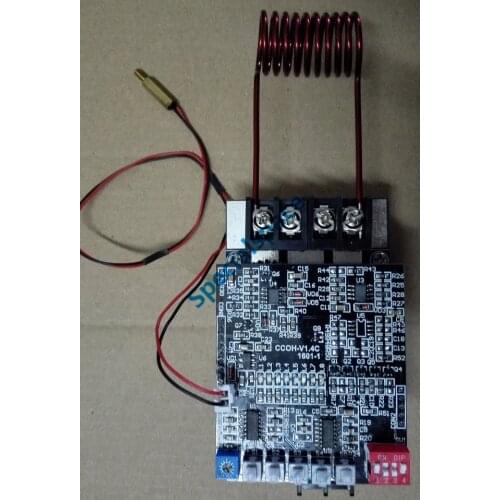 ZVS Induction Heating + Temperature Control Automatic Constant Temperature with Overvoltage, Overcurrent Protection